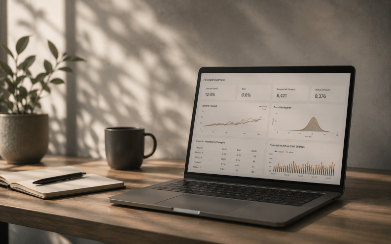 Cutting forecast error in half with a unified data pipeline